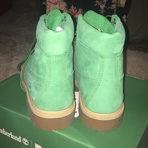 kelly green timberland boots